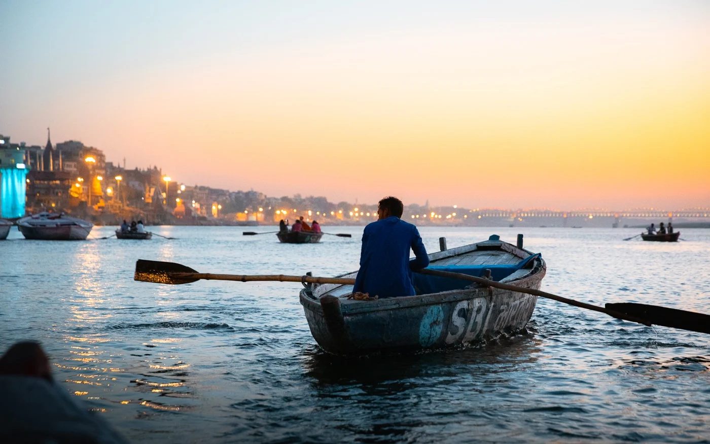 The George Harrison Way India — devotional route imagery