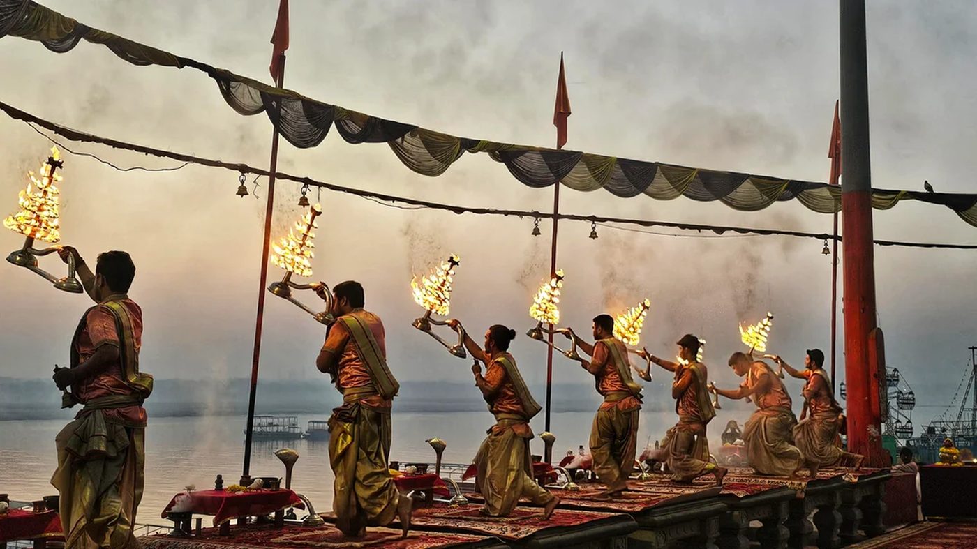 The George Harrison Way India — devotional route imagery
