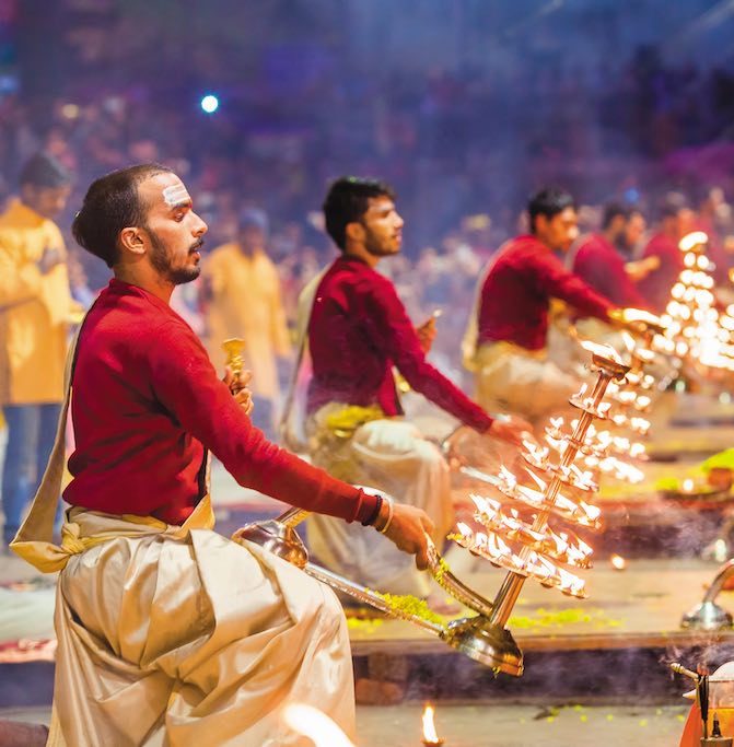 The George Harrison Way India — devotional route imagery